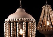 Lámpara Malí Bead Chandelier