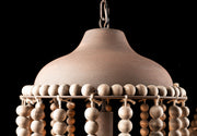 Lámpara Malí Bead Chandelier