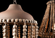 Lámpara Malí Bead Chandelier